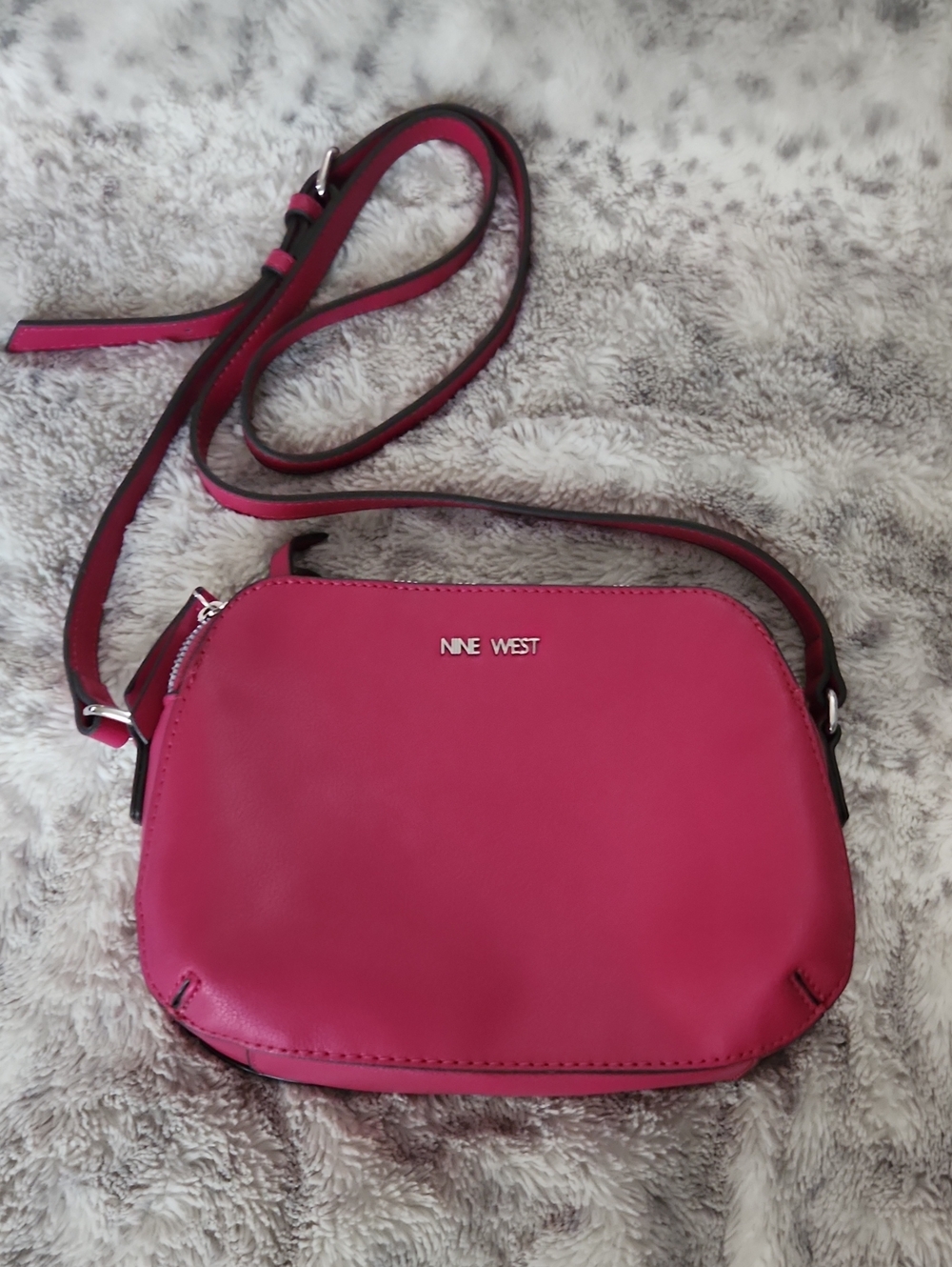 Nine West Magenta Crossbody Bag